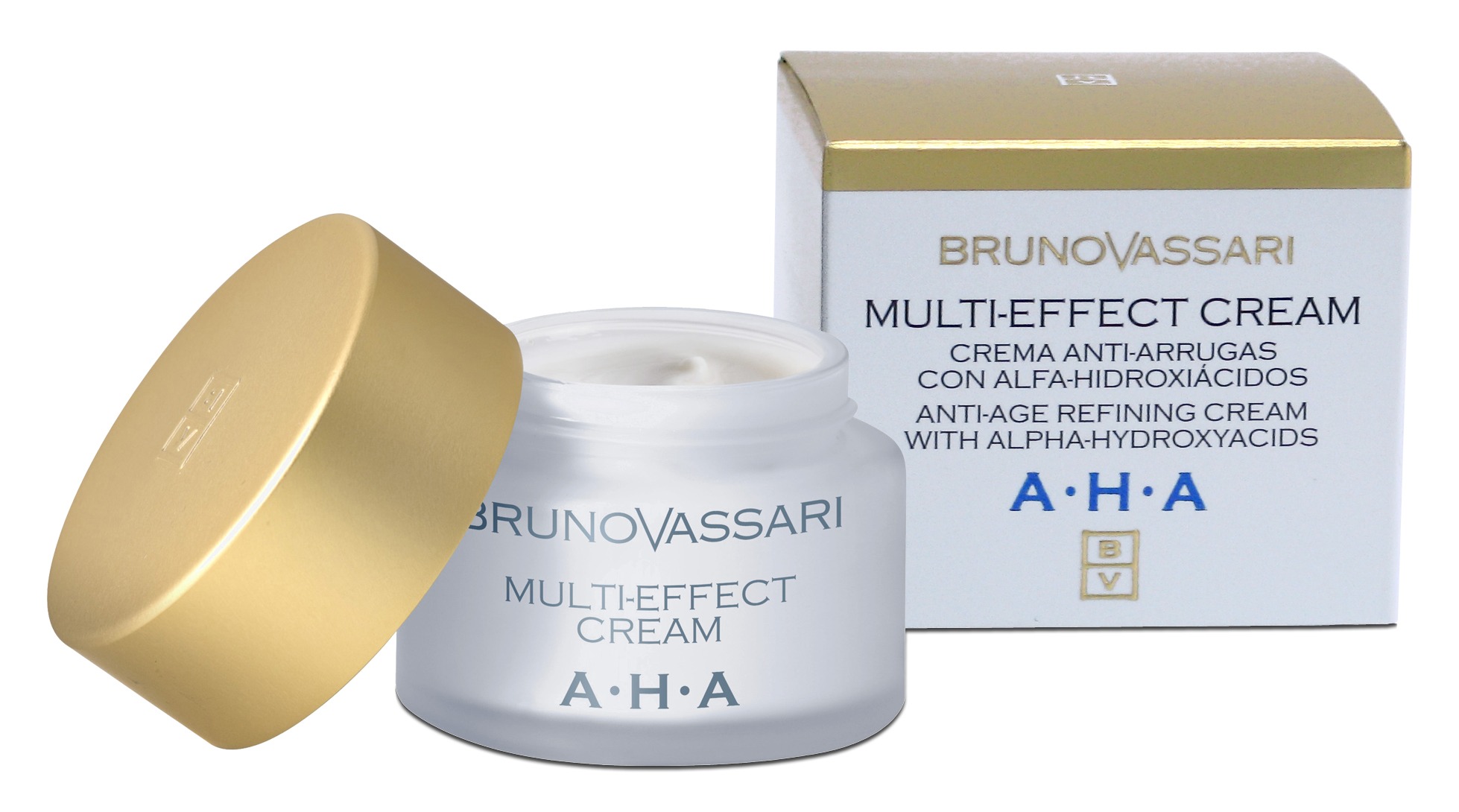 Crema Anti-Rid cu Acizi Alfa Hidroxi 50ml - Aha Multi Effect Cream-Bruno Vassari