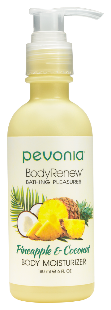 Crema de corp hidratanta anti-aging cu ananas si cocos 180ml - Body Moisturizer Pineapple&Coconut - PEVONIA