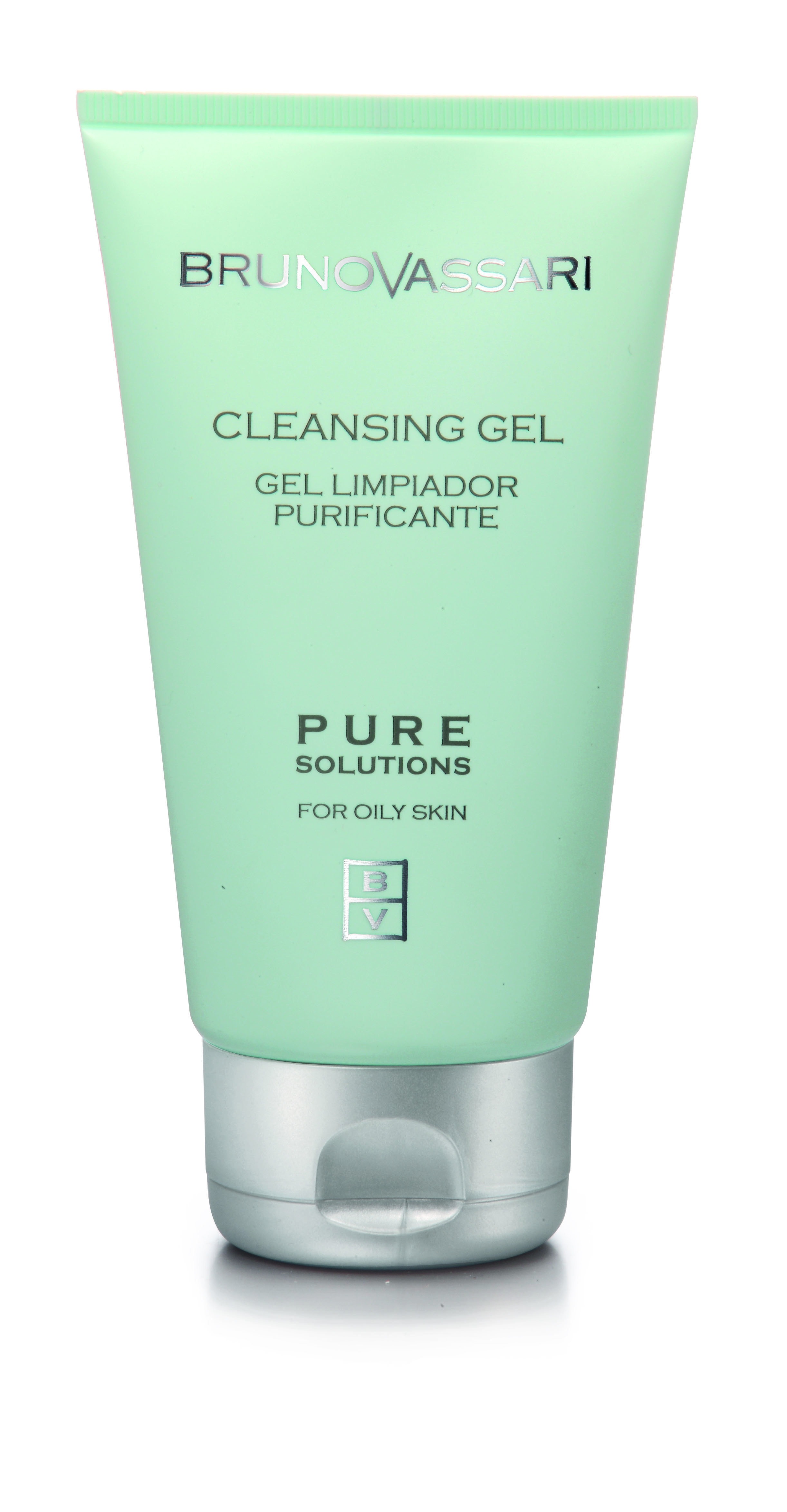 Gel Purificator De Curatare Pentru Ten Gras/Uleios 150ml - Cleansing Gel Pure Solution - Bruno Vassari