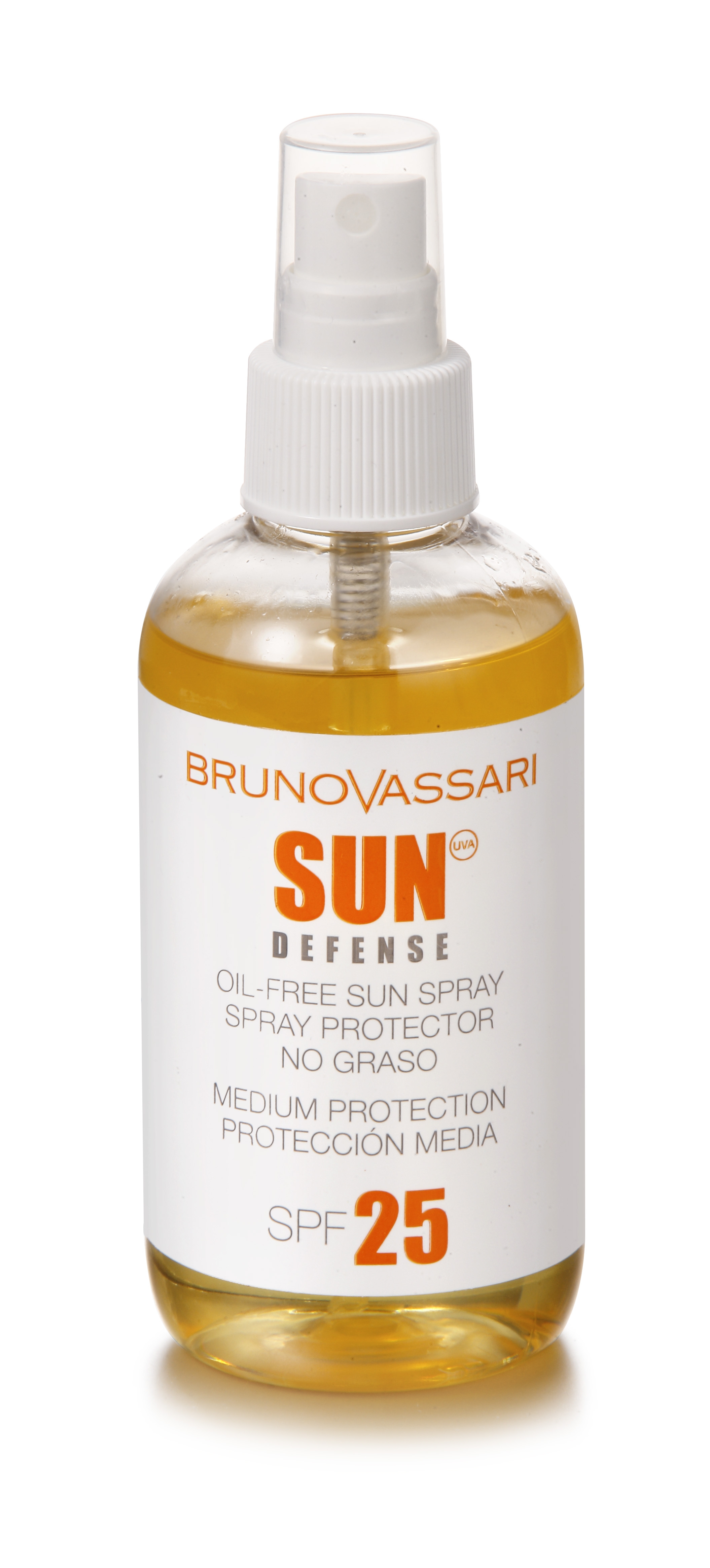 Spray Pentru Protectie Solara SPF25 Fara Ulei 200ml - Oil Free Sun Spray SPF25 - Bruno Vassari