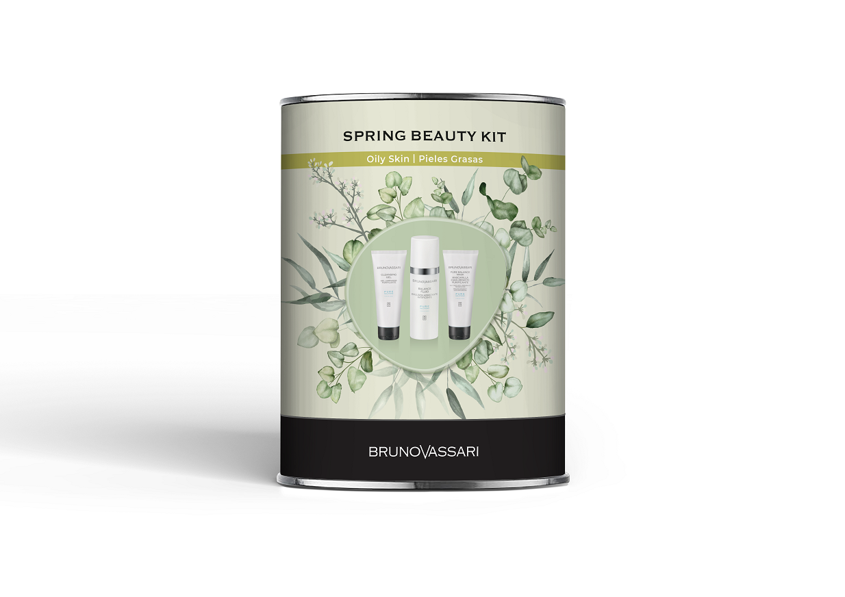Spring Beauty Kit Oily Skin - Kit pentru tenul gras - BRUNO VASSARI